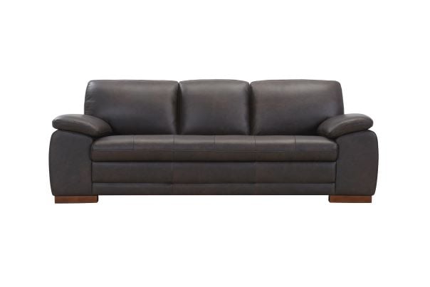 Brand New Giada Leather Sofa Ships in 1 to 2 Weeks Reduced 65% Only 1